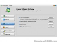 Super Clear History screenshot